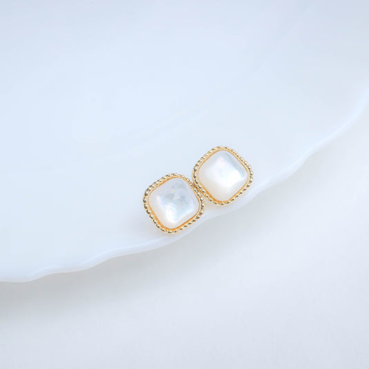 Moonlit Aura Studs Earrings