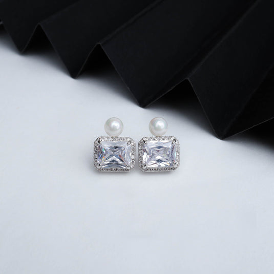 Pearl Radiance Studs Earrings