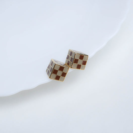 Checkmate Glow Earrings