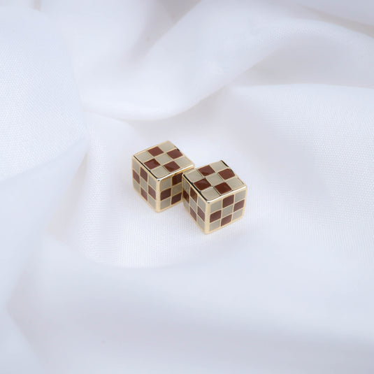 Checkmate Glow Earrings