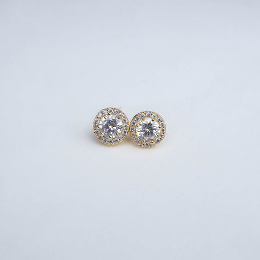The Stella Halo Studs Earrings