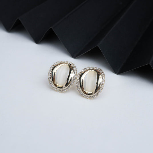 Opalescent Rim Earrings