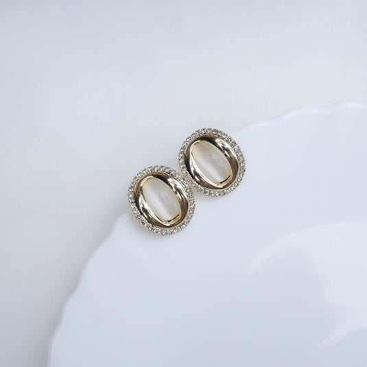 Opalescent Rim Earrings