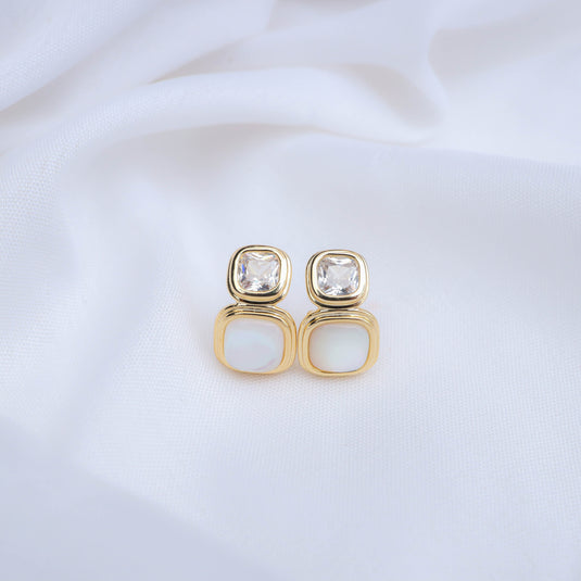 Iris Duo Studs Earrings