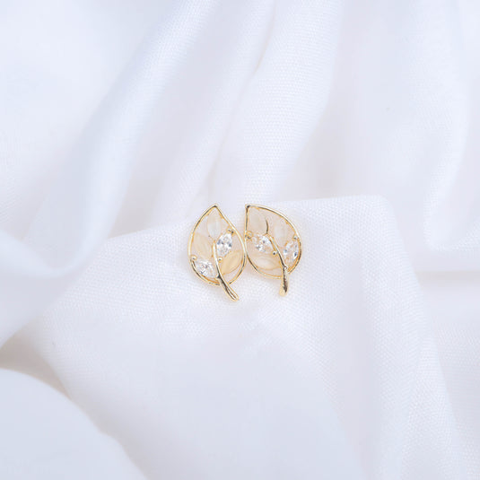 Lumi Leaf Studs Earrings