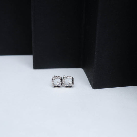 Geo-Spark Studs Earrings