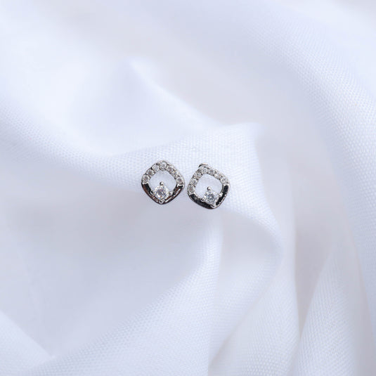 Geo-Spark Studs Earrings