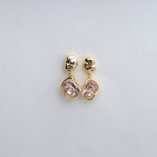 Baroque Teardrop Earrings