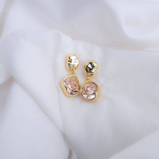 Baroque Teardrop Earrings