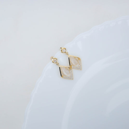 Golden Kite Drops Earrings