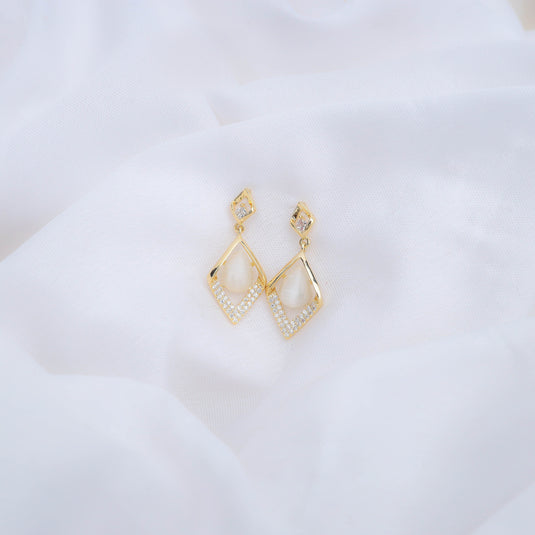 Golden Kite Drops Earrings