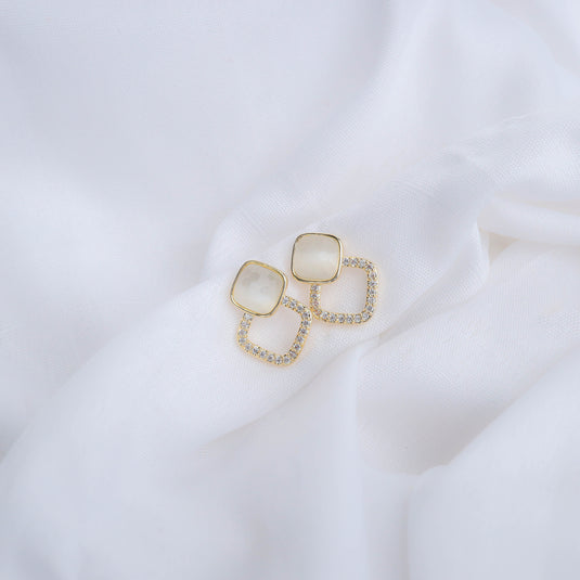 The Hexa Spark Studs Earrings