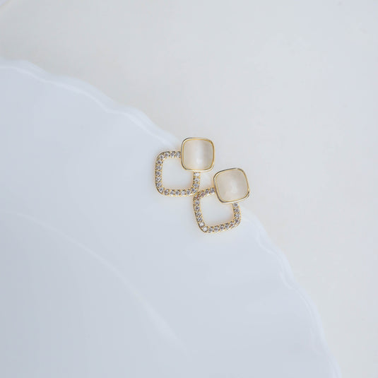 The Hexa Spark Studs Earrings