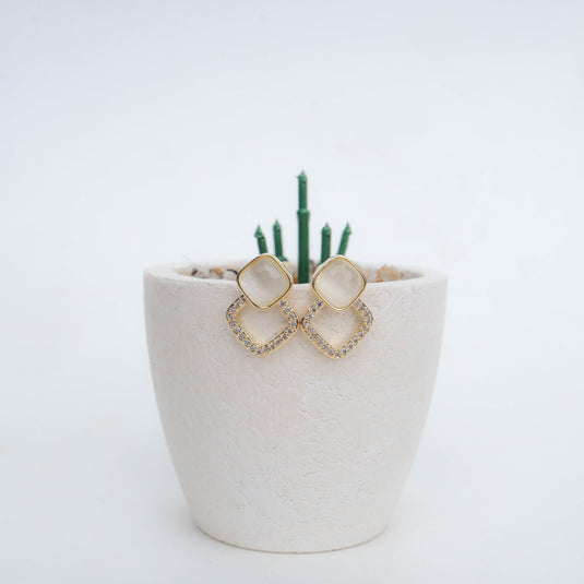 The Hexa Spark Studs Earrings