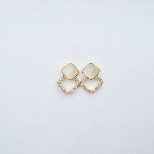 The Hexa Spark Studs Earrings