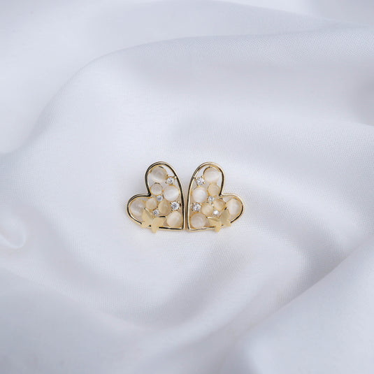 Starry Heart Glow Earrings