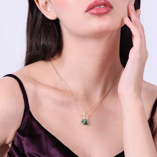 Emerald Embrace Necklace